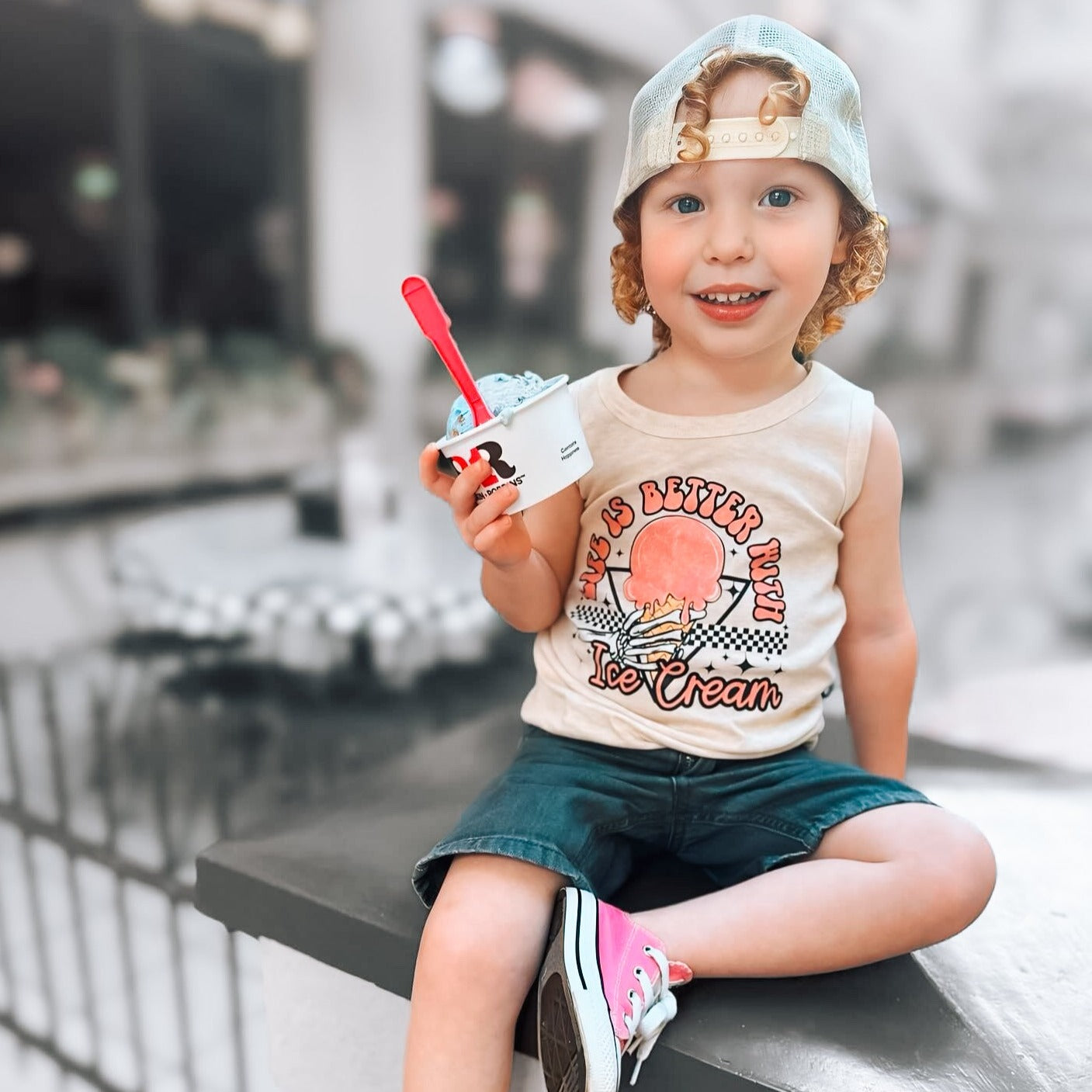 Ice Cream | Oatmeal Tank