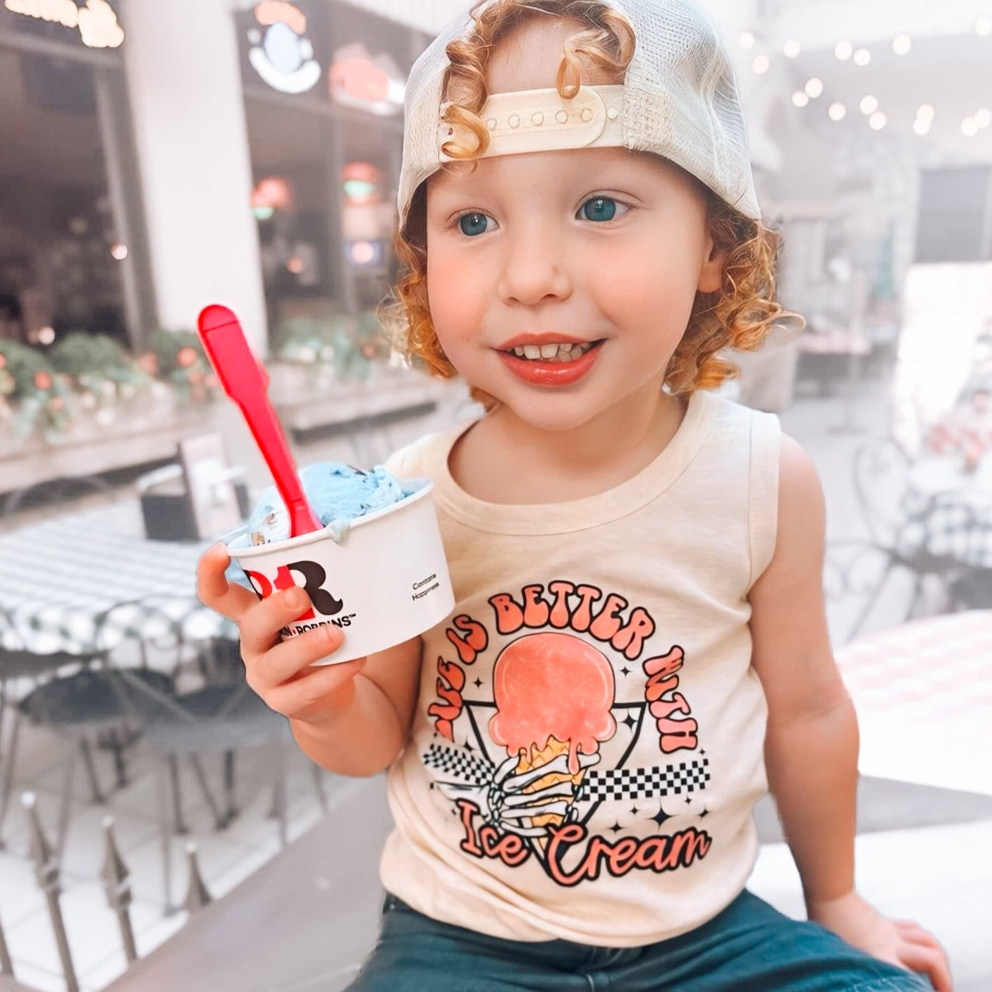 Ice Cream | Oatmeal Tank