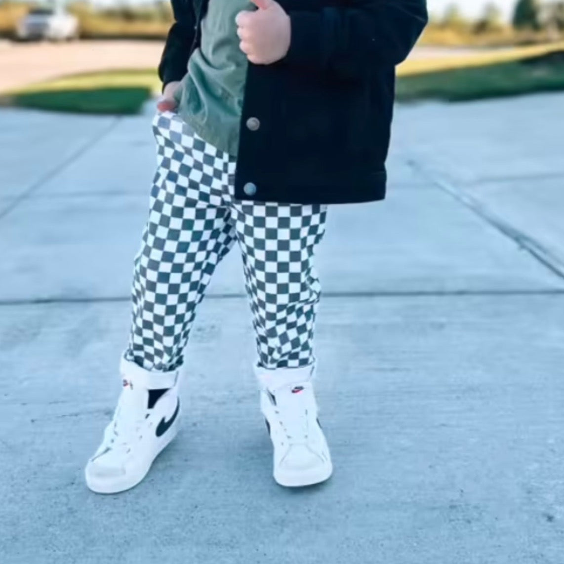 Check Me Bro | Checker Denim