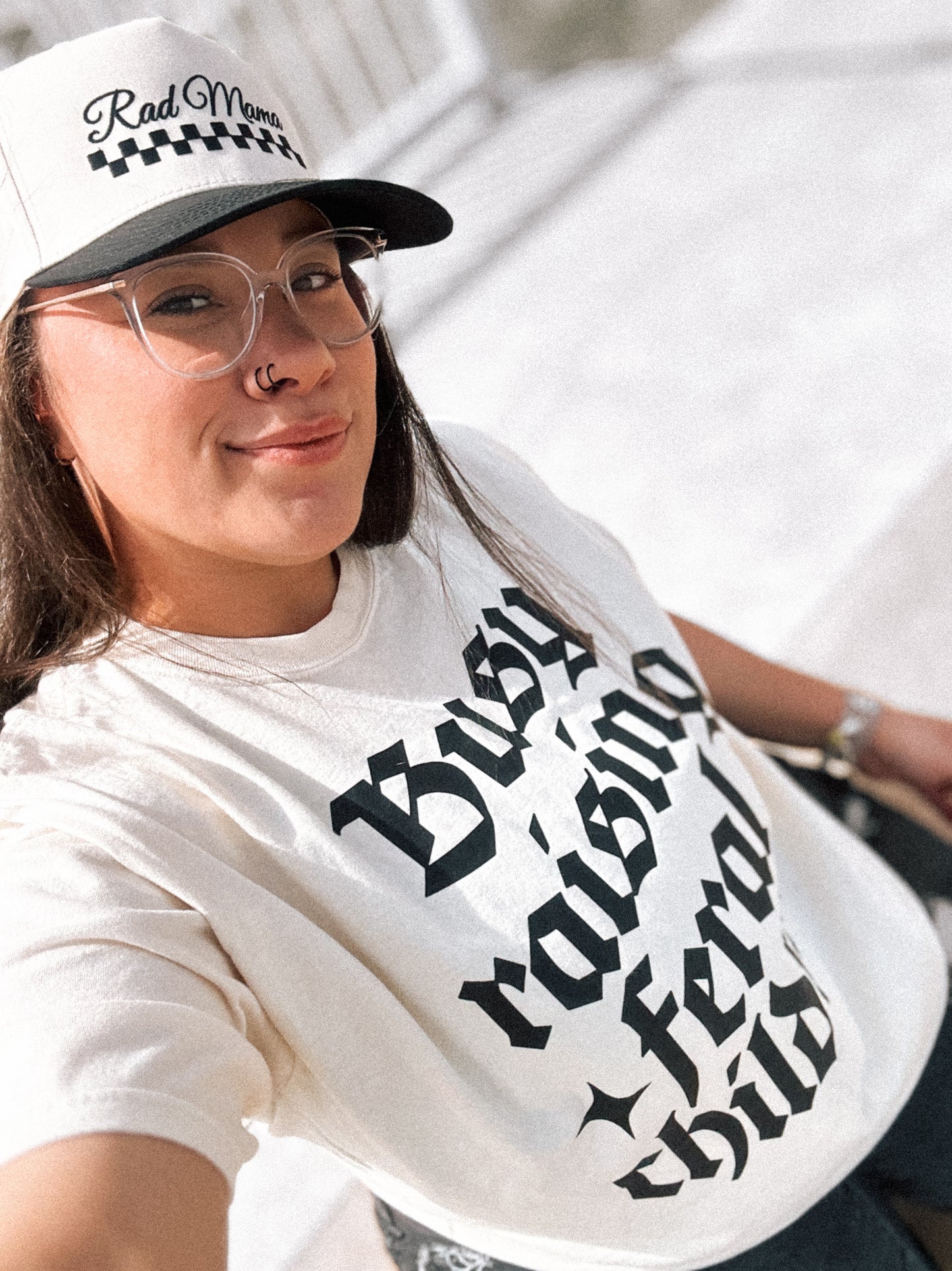Busy Raising Feral Kids | Comfort Color Tee- Ivory