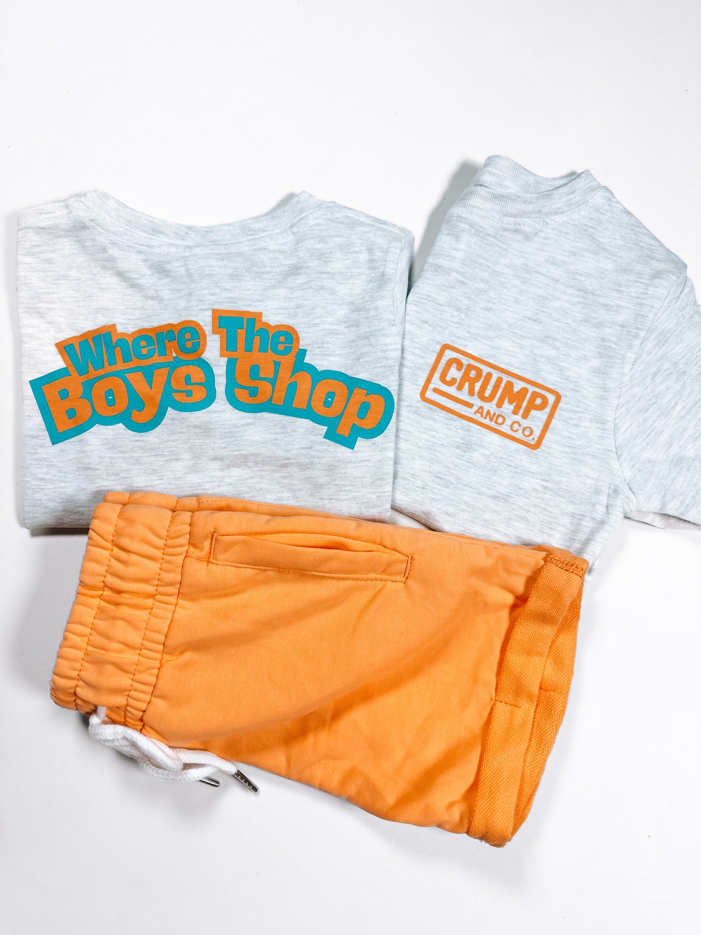 Where The Boys Shop | Ash Grey T-Shirt 2 Color Options