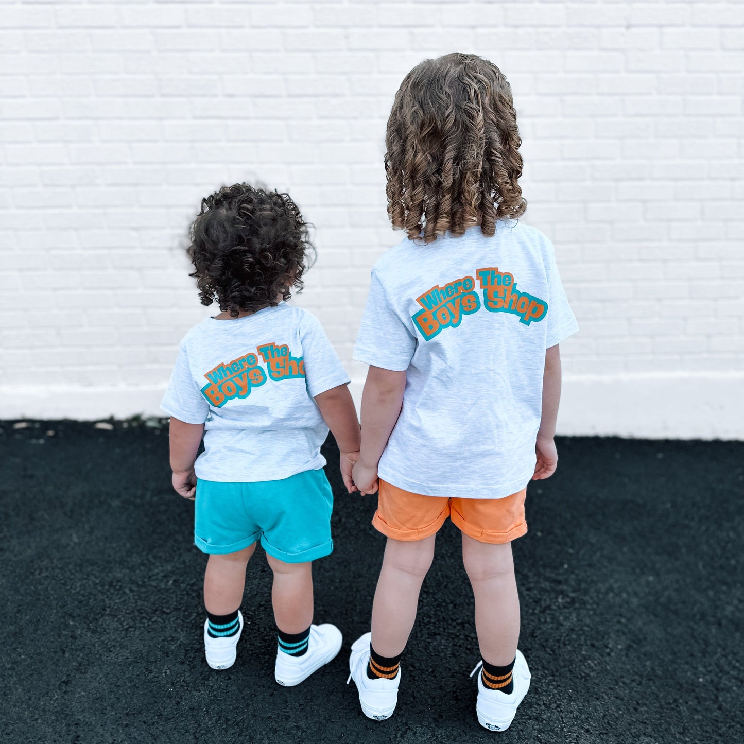 Where The Boys Shop | Ash Grey T-Shirt 2 Color Options