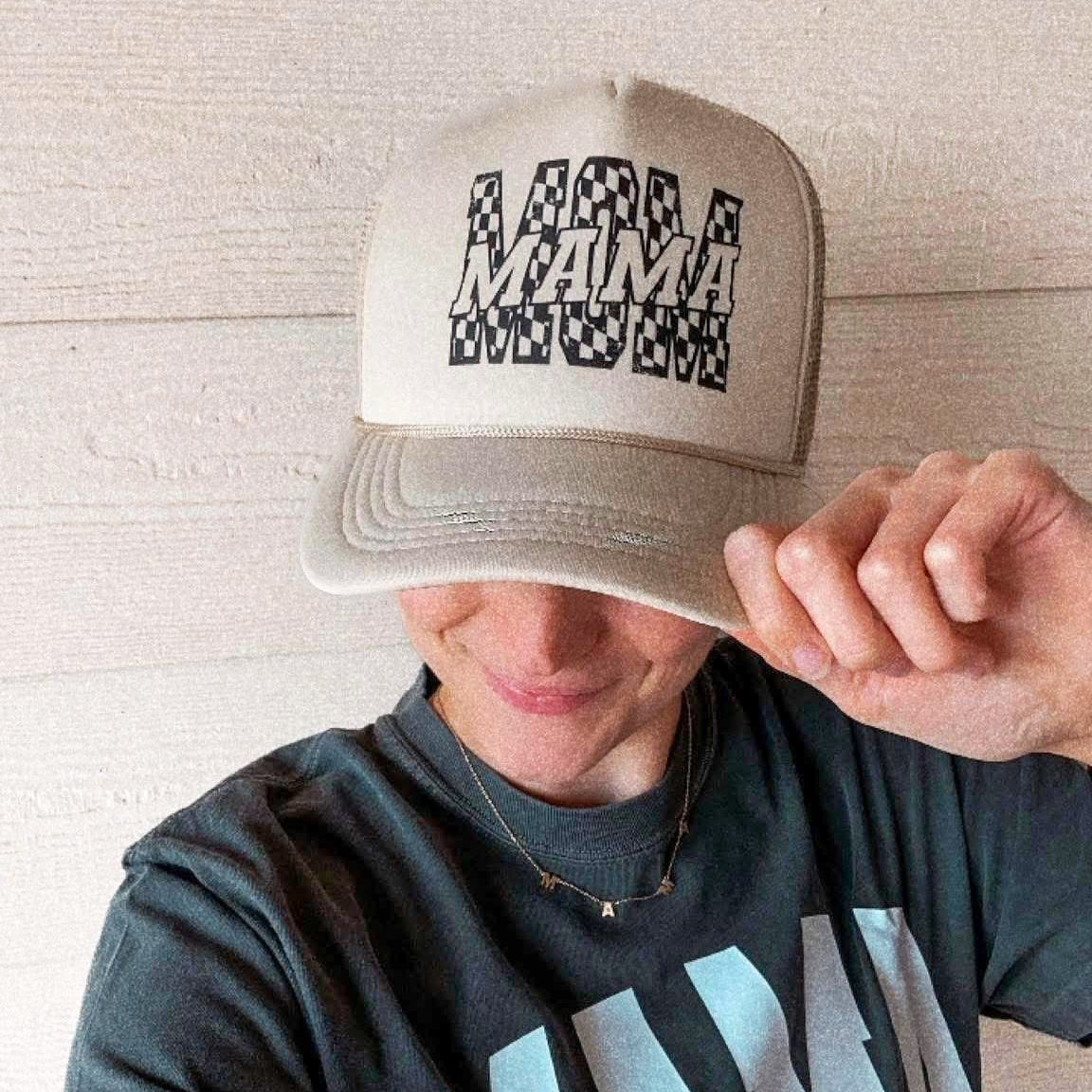 Mom/Mama | Neutral Otto Trucker Hat - Adult