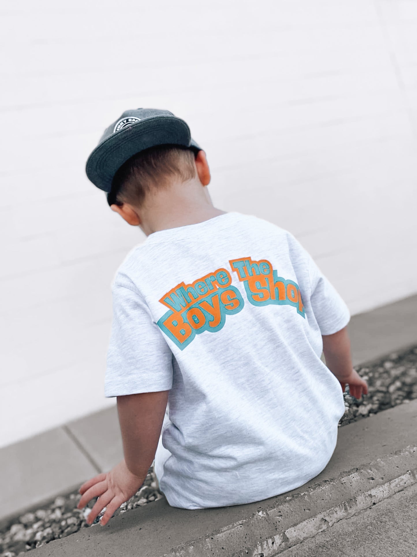 Where The Boys Shop | Ash Grey T-Shirt 2 Color Options