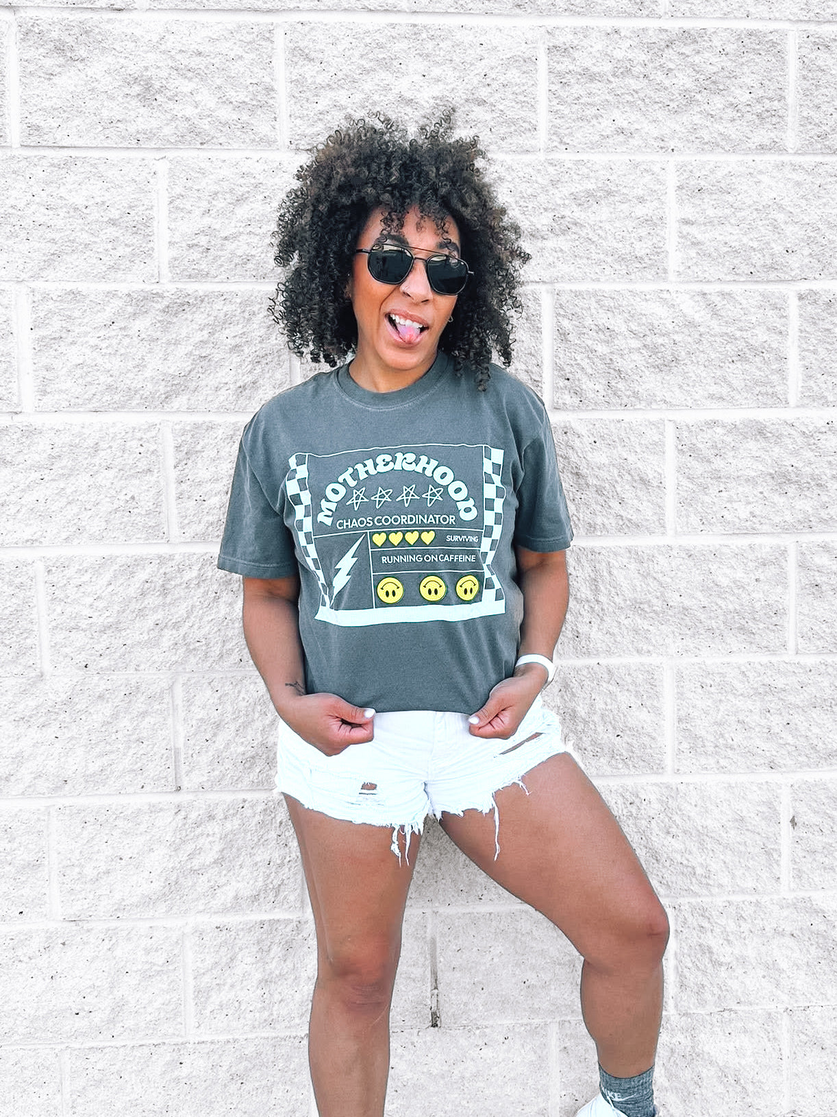Chaos Coordinator| Comfort Color Tee- Pepper
