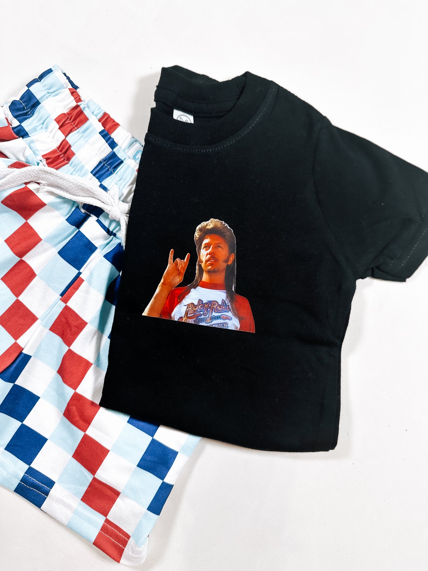 Firework Stand Joe Dirt | Black Graphic T-Shirt
