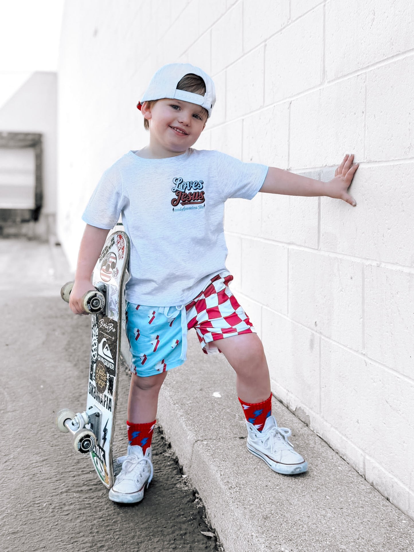 Mix Match American Boy | Tie Shorts*