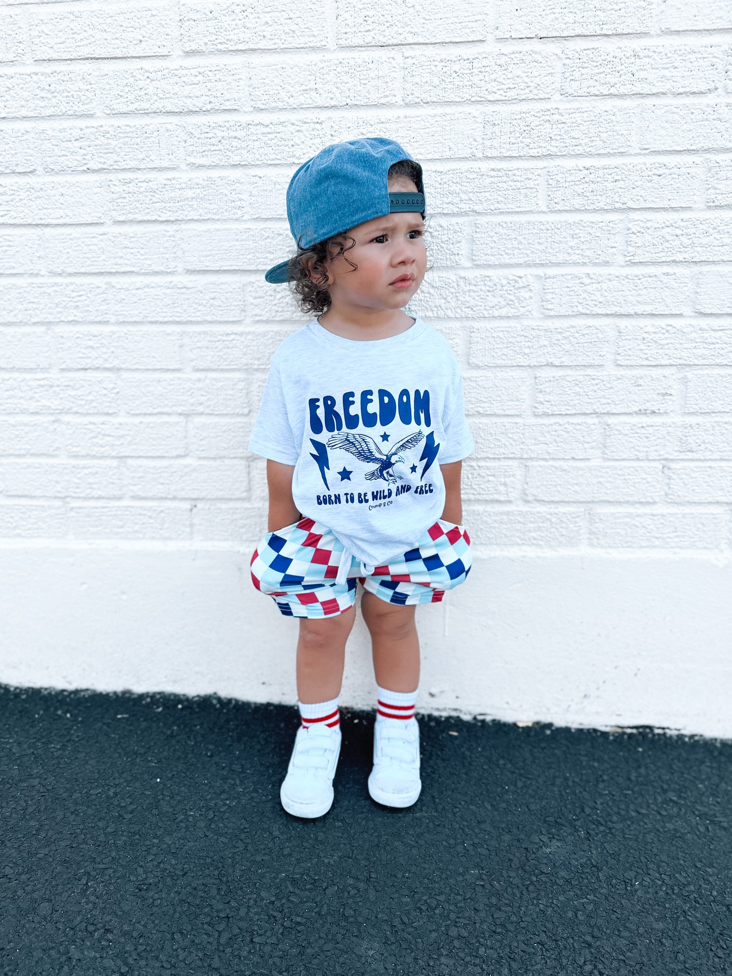 Freedom| Ash Grey Graphic T-Shirt