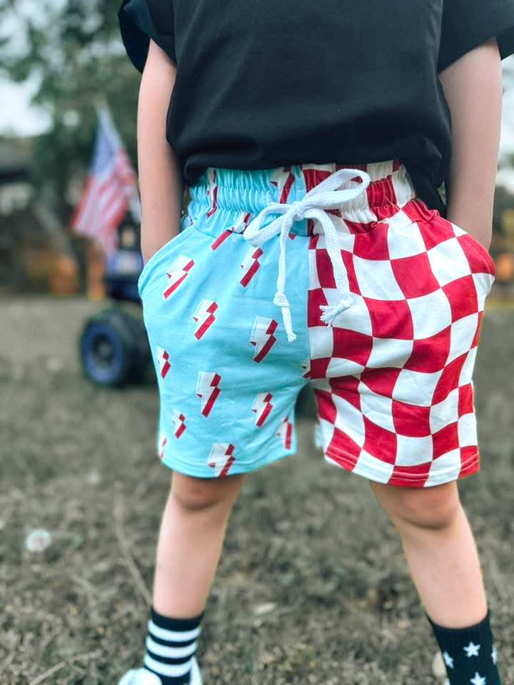 Mix Match American Boy | Tie Shorts*