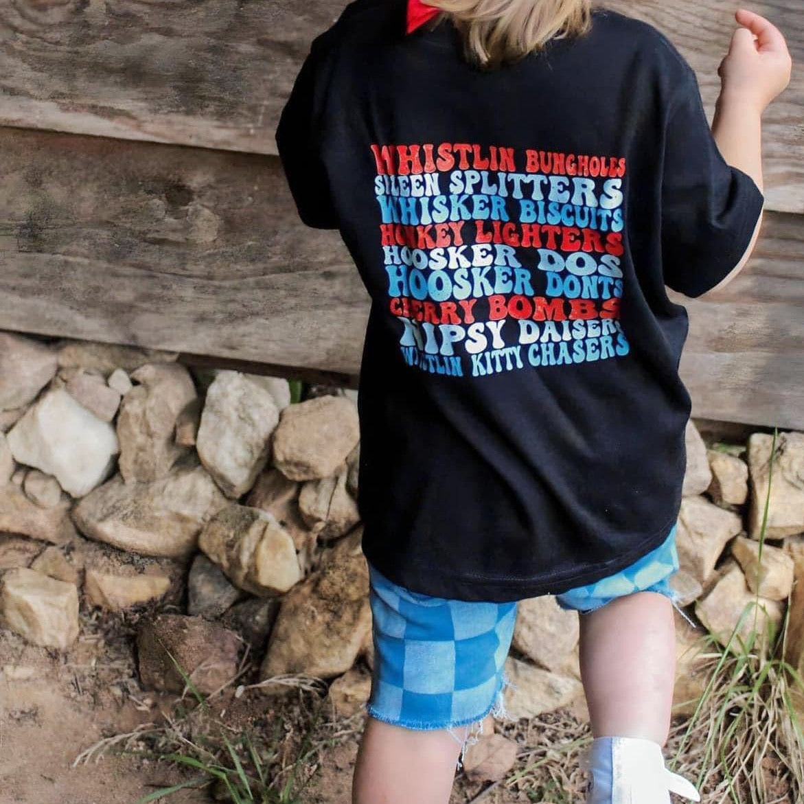 Firework Stand Joe Dirt | Black Graphic T-Shirt