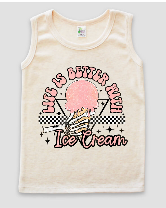 Ice Cream | Oatmeal Tank