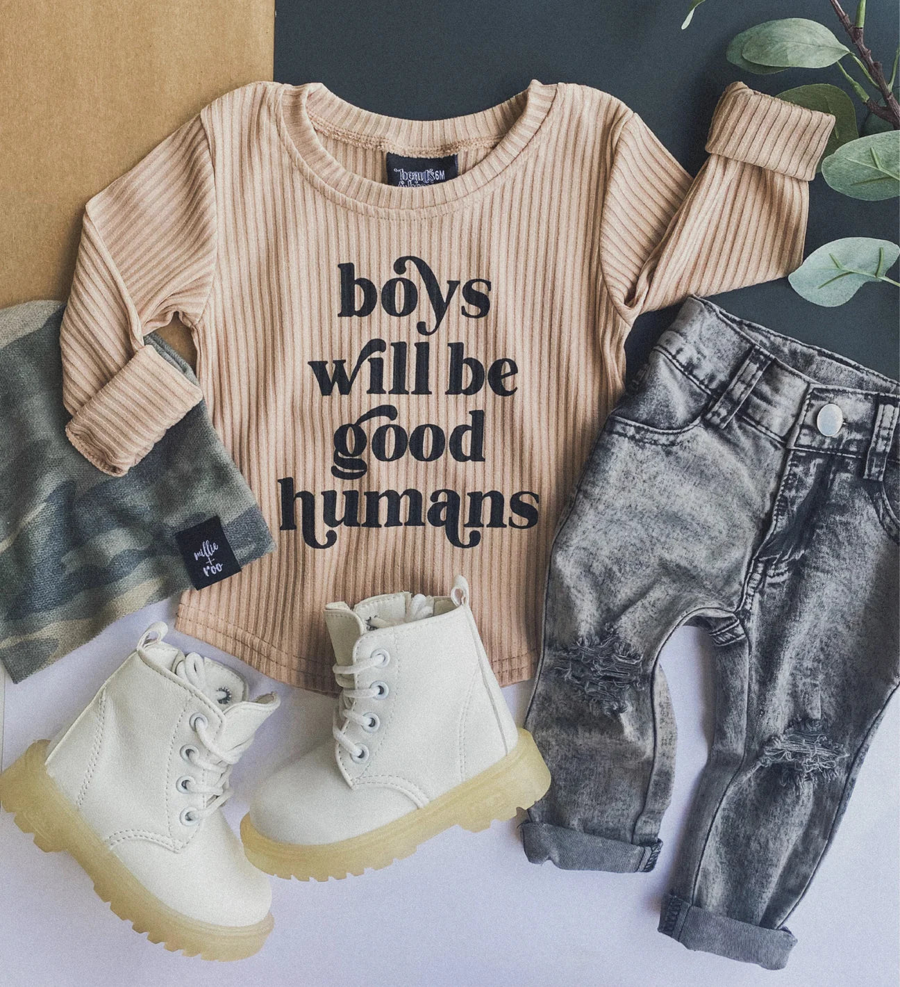 Good Humans | Waffle Knit Long Sleeve