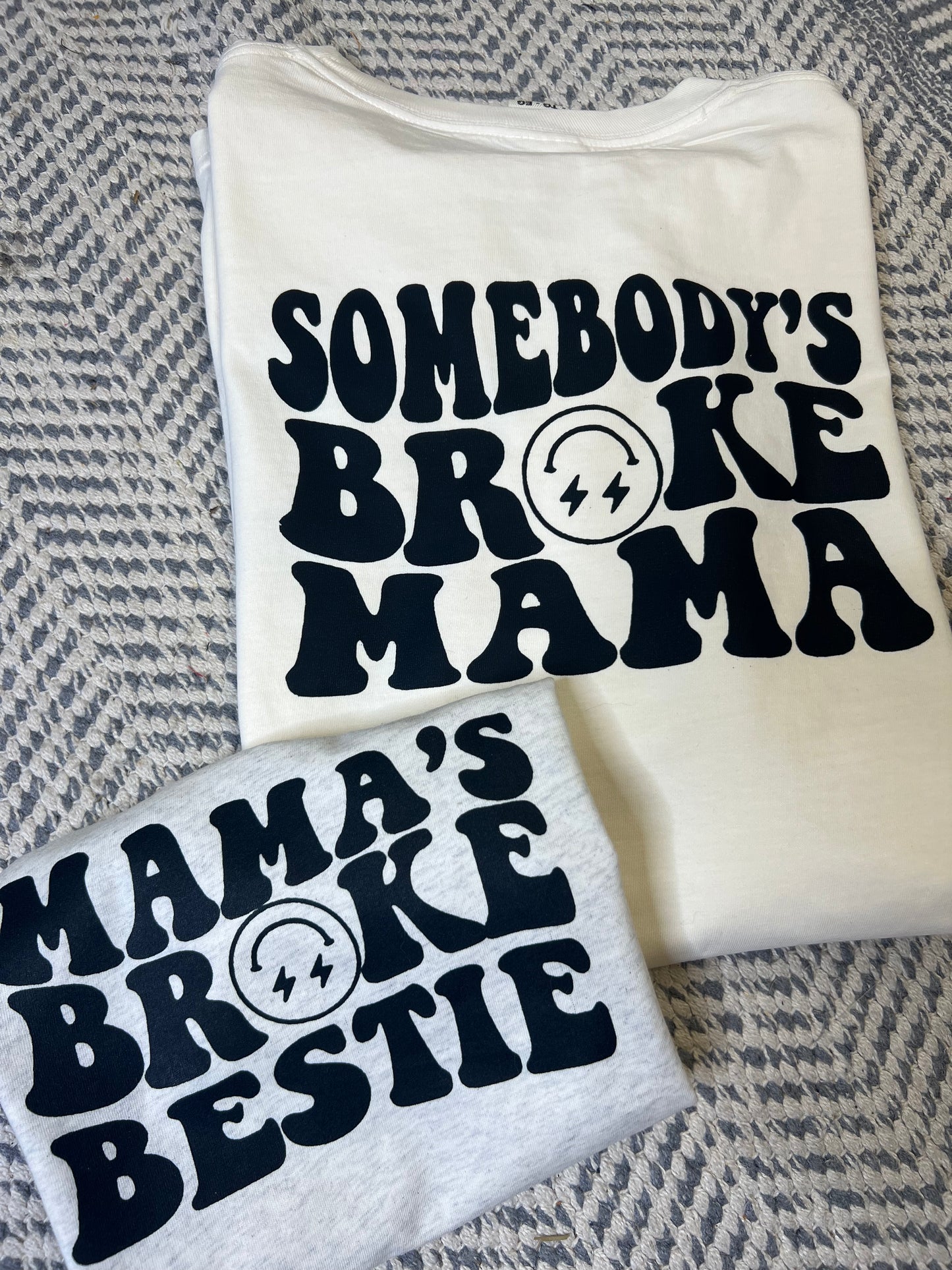 Broke Mama | Oatmeal Comfort Color T-Shirt