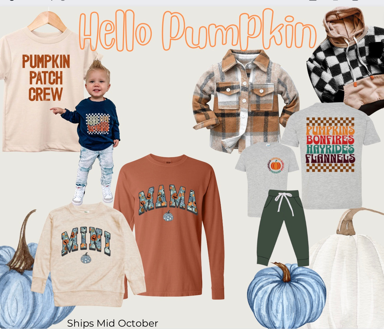 Hello Pumpkin | Fall Collection