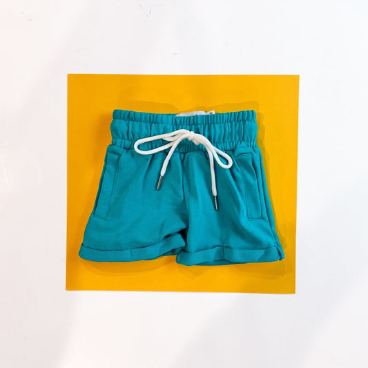Cool Dude | French Terry Shorts- TEAL