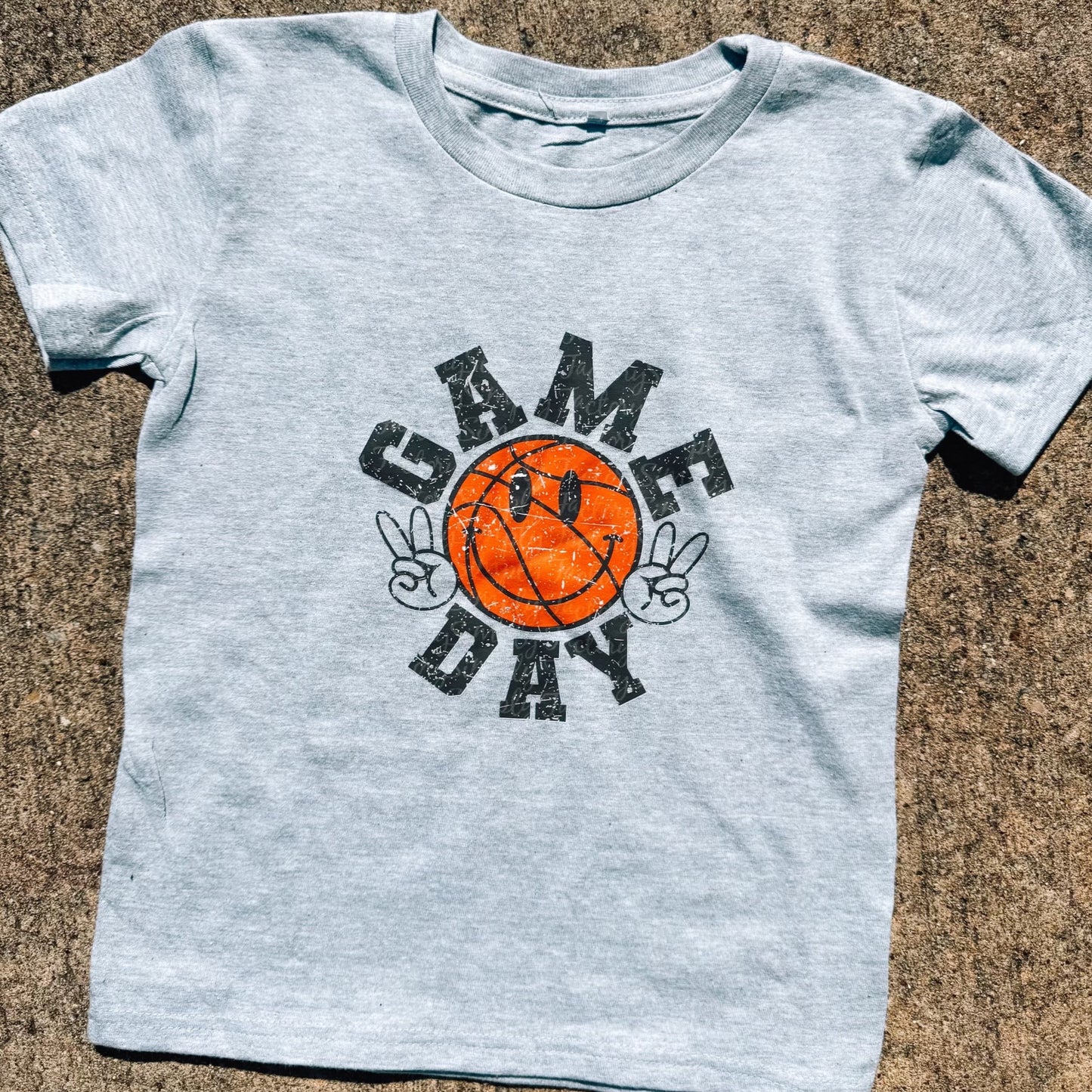 Game Day | Grey Graphic T-shirt