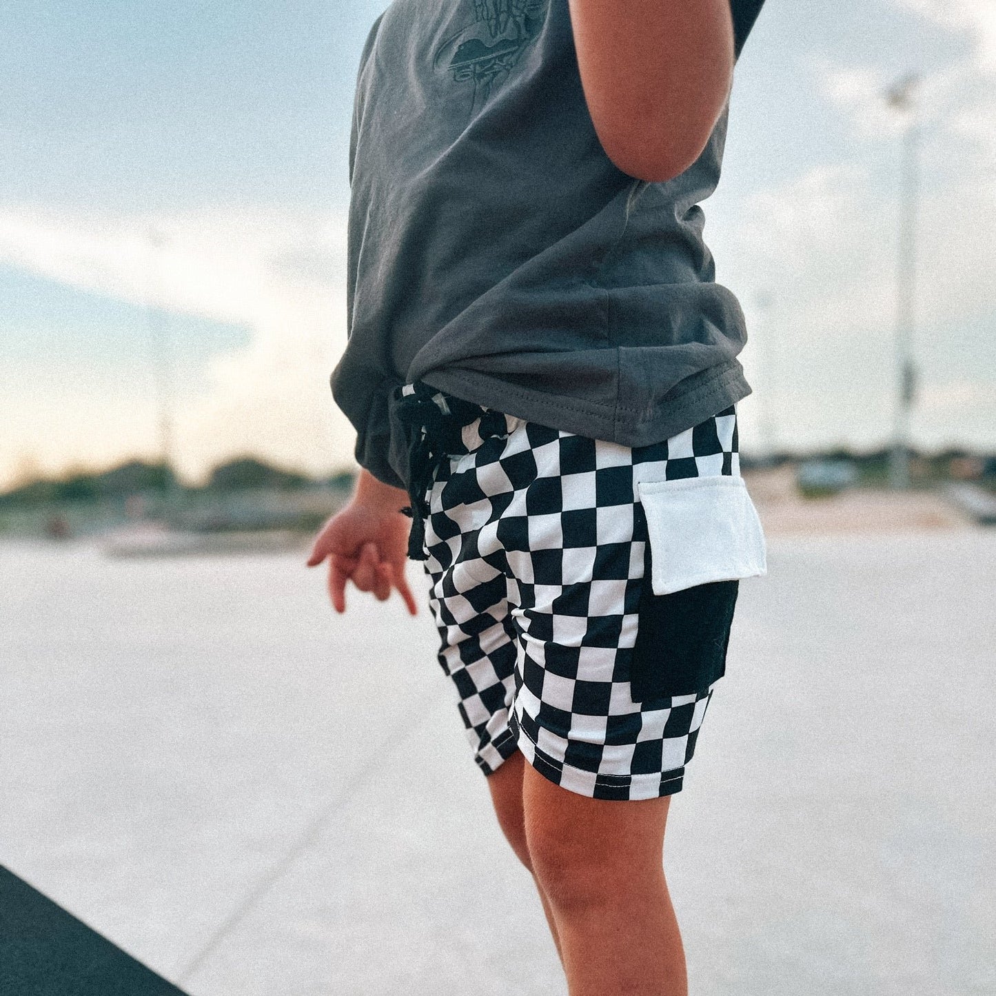 Skater Boy  | Checker Cargo Short