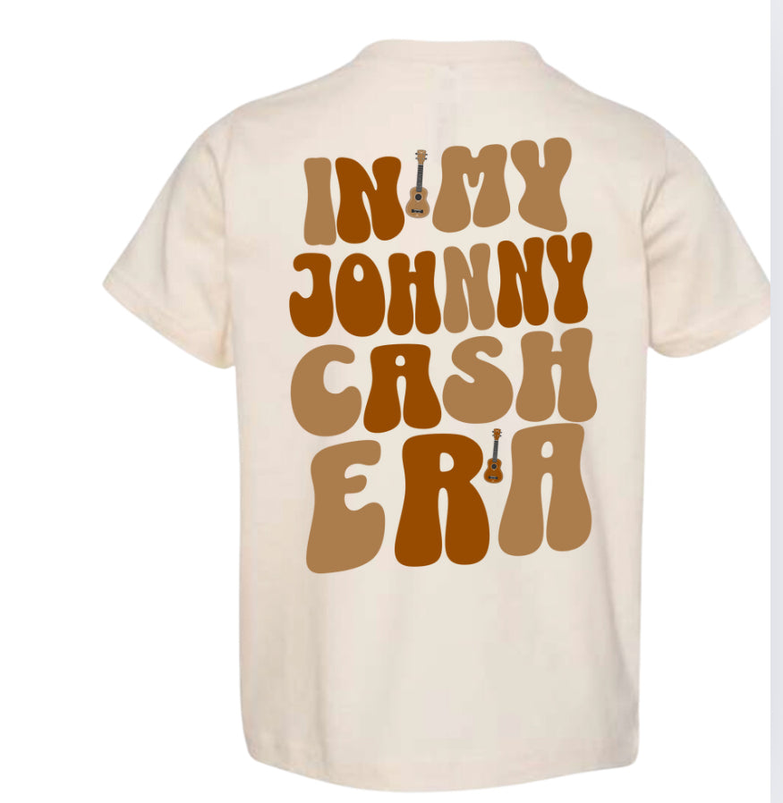 Johnny Cash | Ivory Graphic T-Shirt