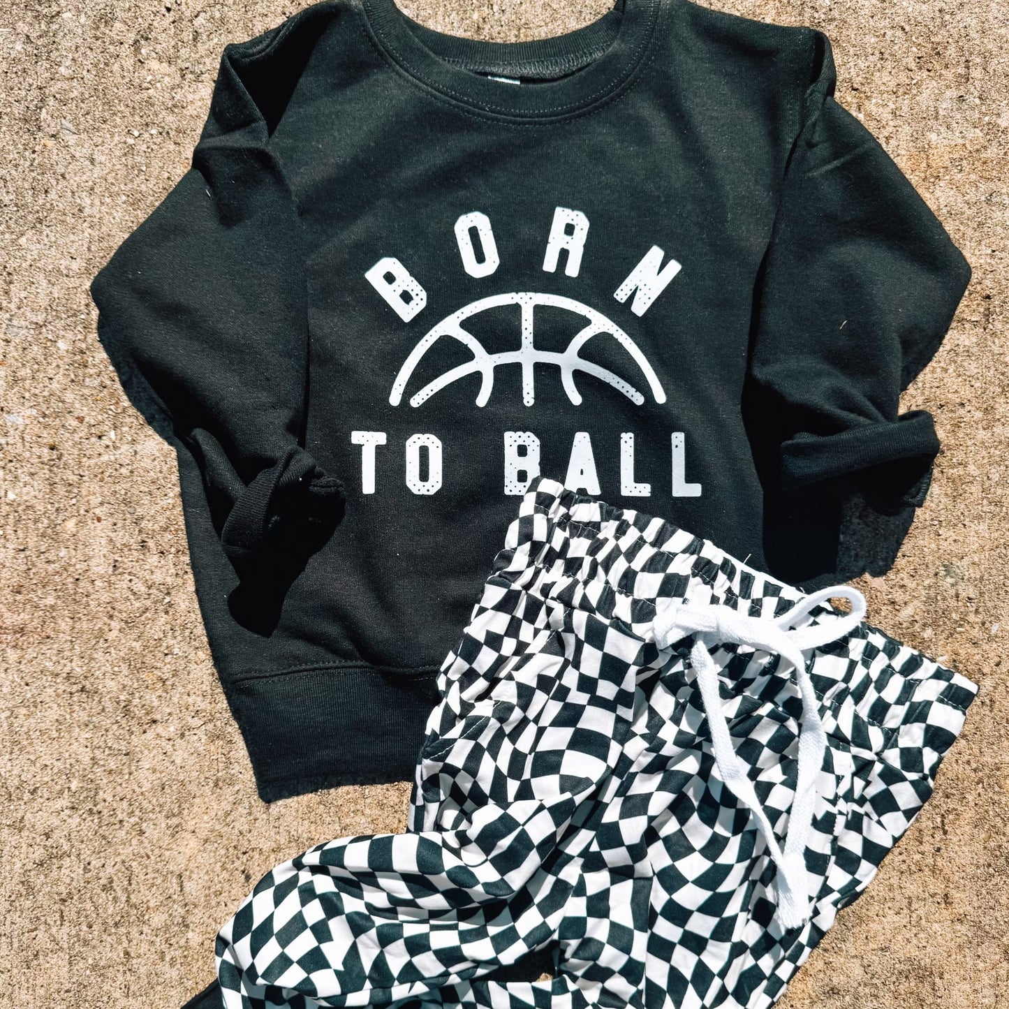 Born to Ball | Black Sweatshirt