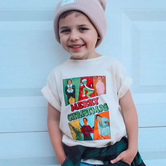 Christmas Movies | Ivory Graphic T-Shirt