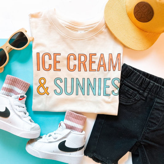 Sunnies| Oatmeal Graphic T-shirt