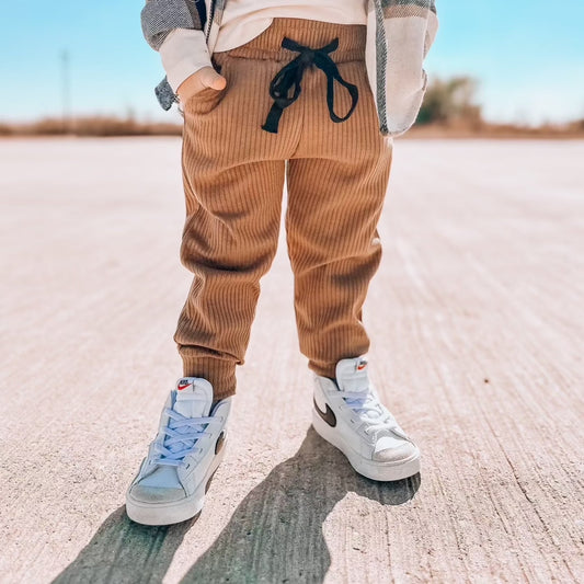 Conner | Camel Joggers * RESTOCKING OCTOBER*