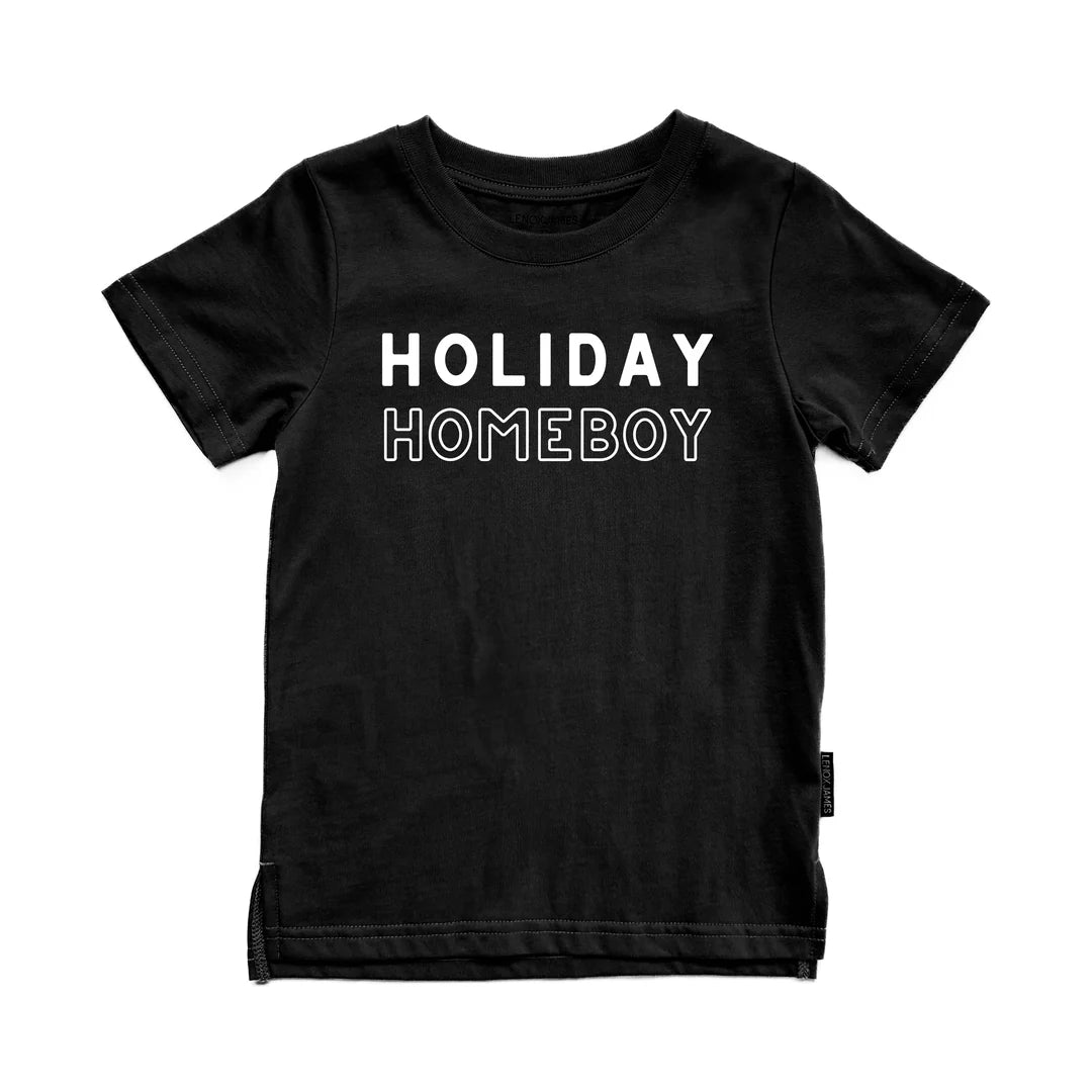 Holiday Homeboy | Black Graphic