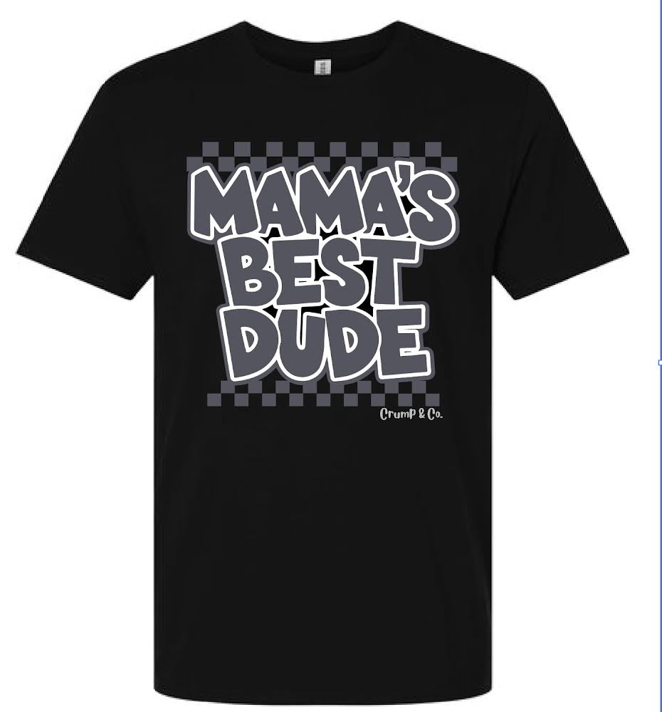 Best Dude  | Black Graphic T-shirt