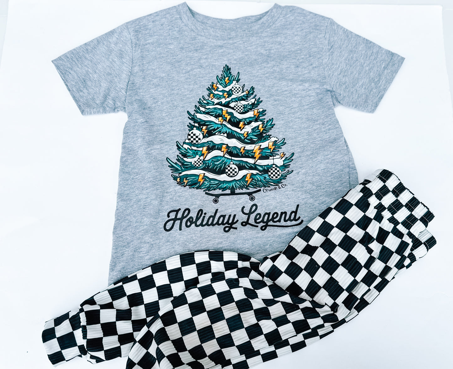 Holiday Legend | Heather Grey Graphic T-Shirt