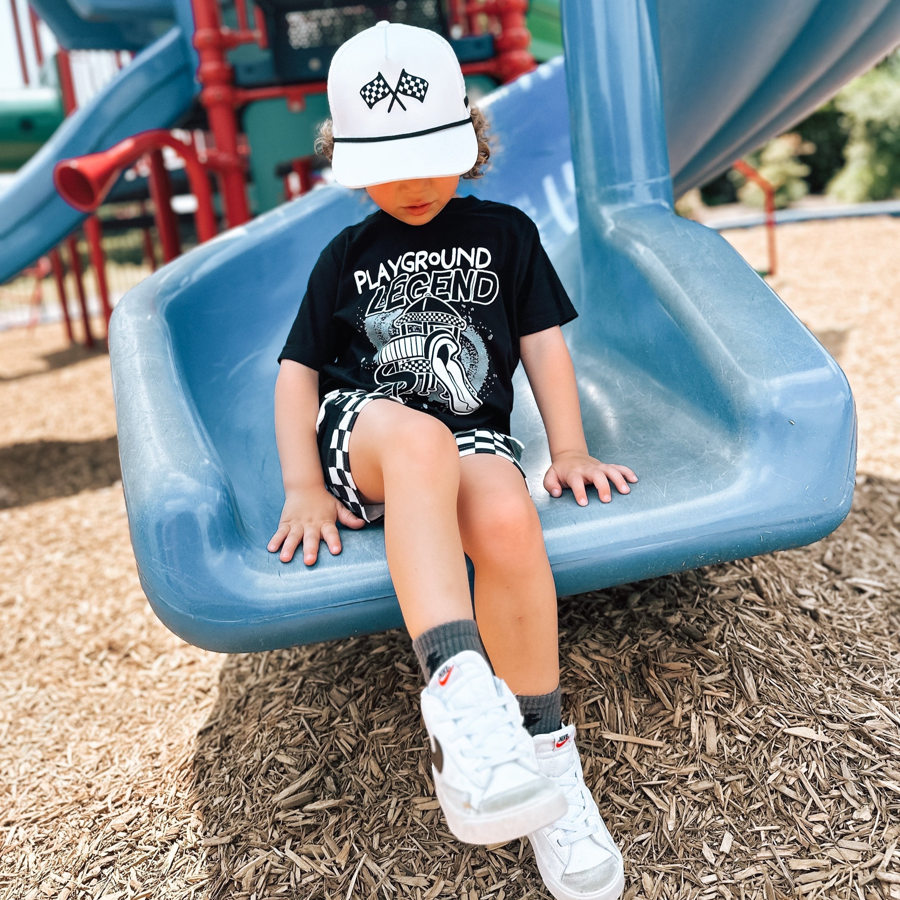 Playground  | Black Graphic T-shirt