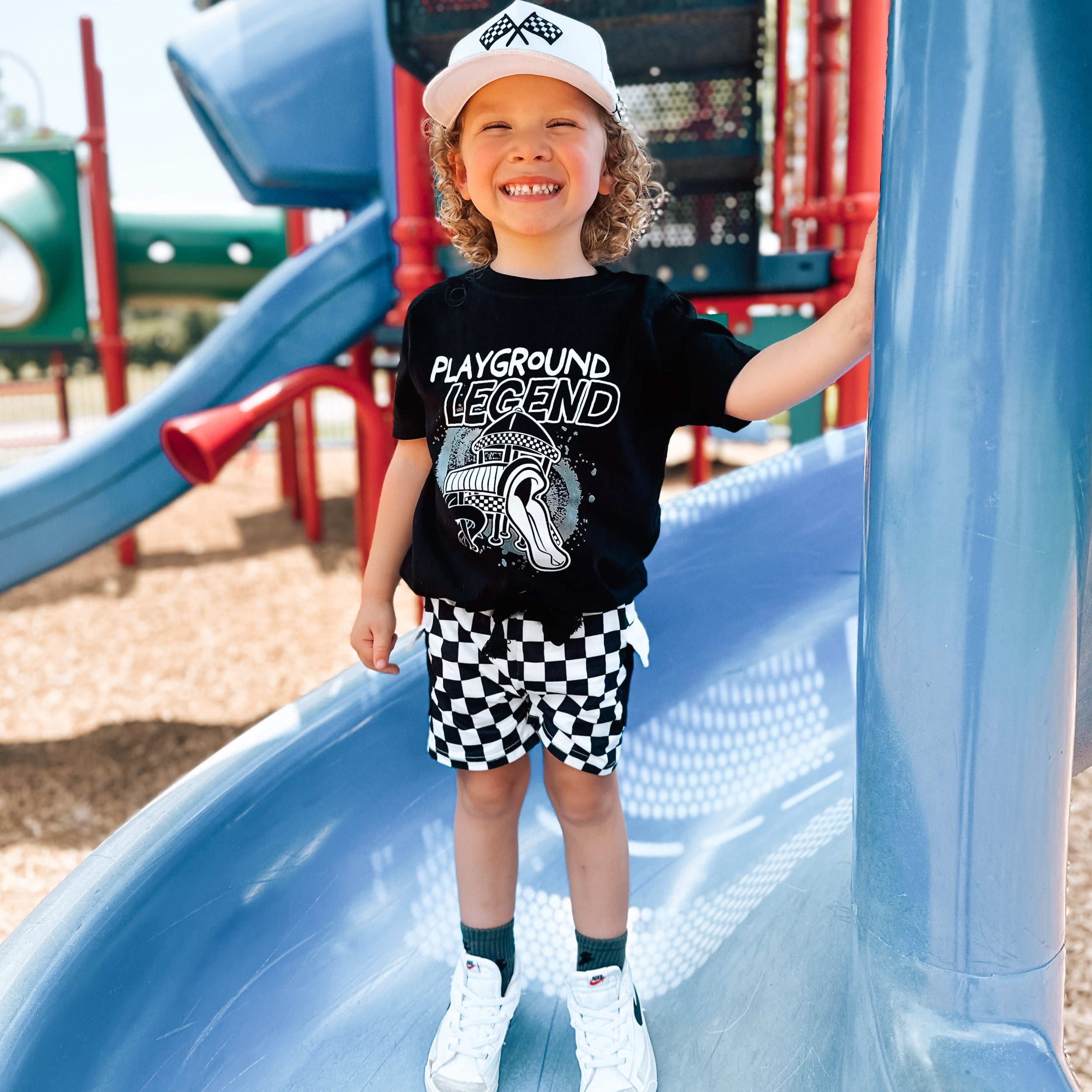 Playground  | Black Graphic T-shirt