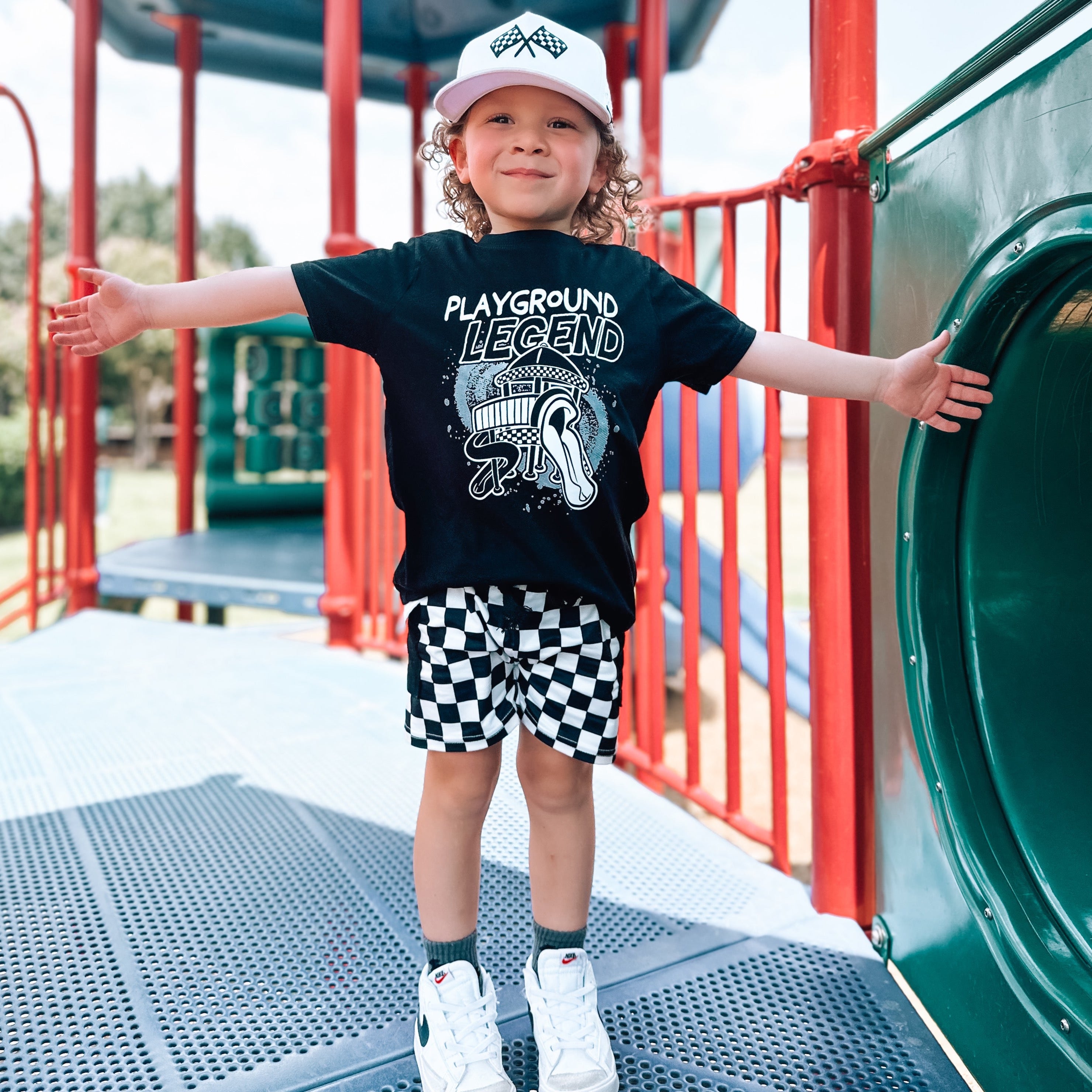 Playground  | Black Graphic T-shirt