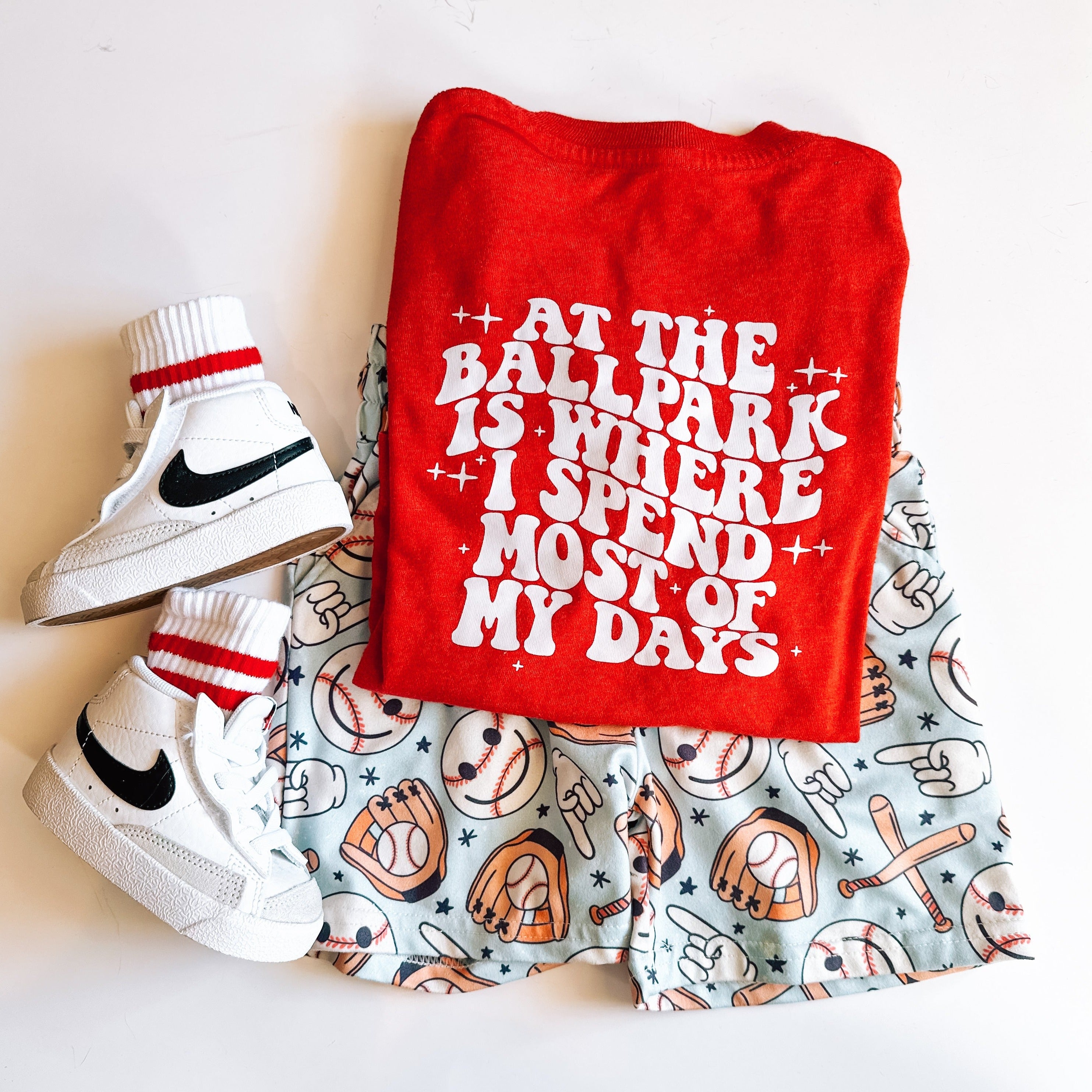 Most of My Days | Red Pocket Graphic T-shirt