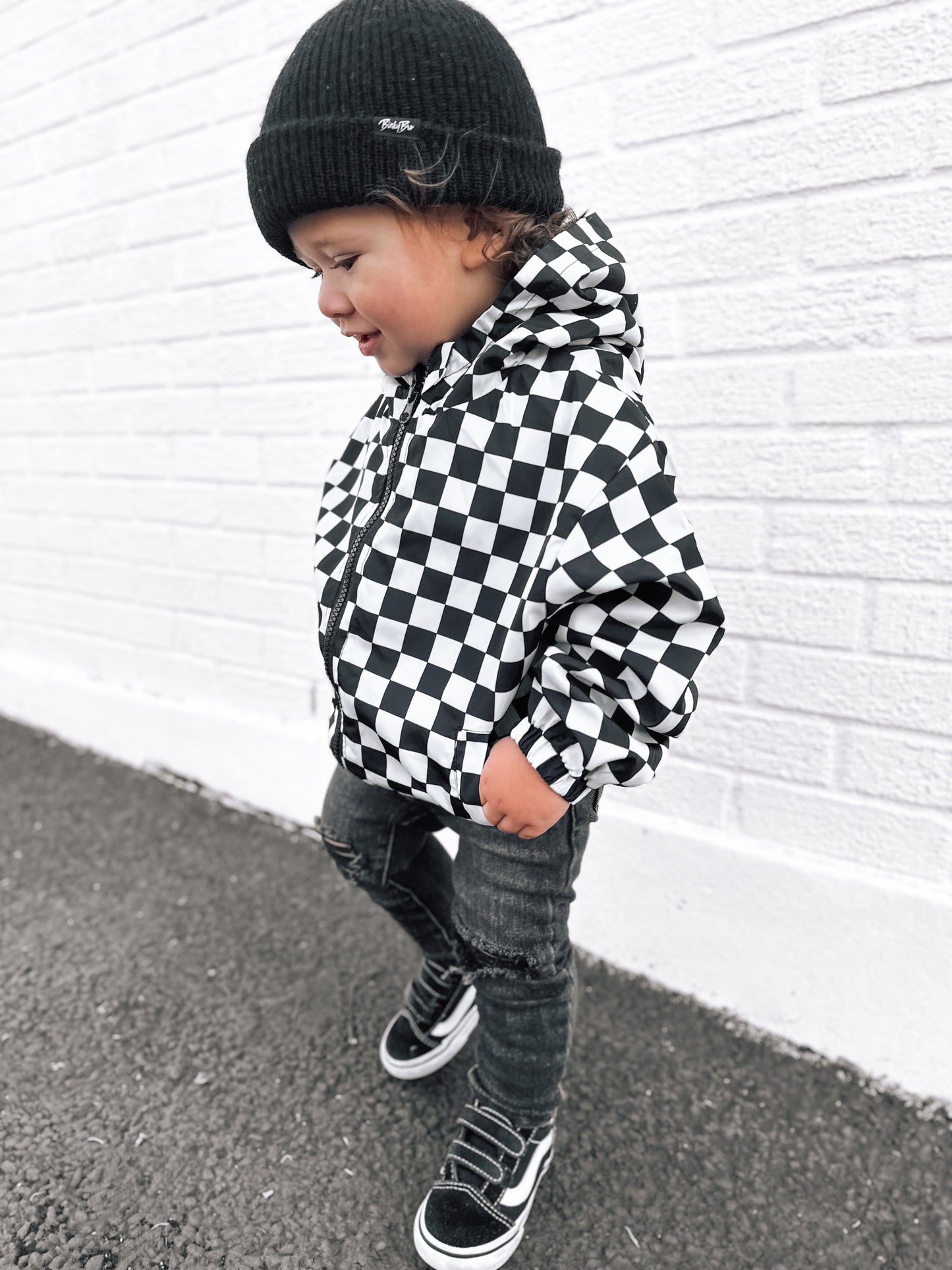 Checker Windbreaker