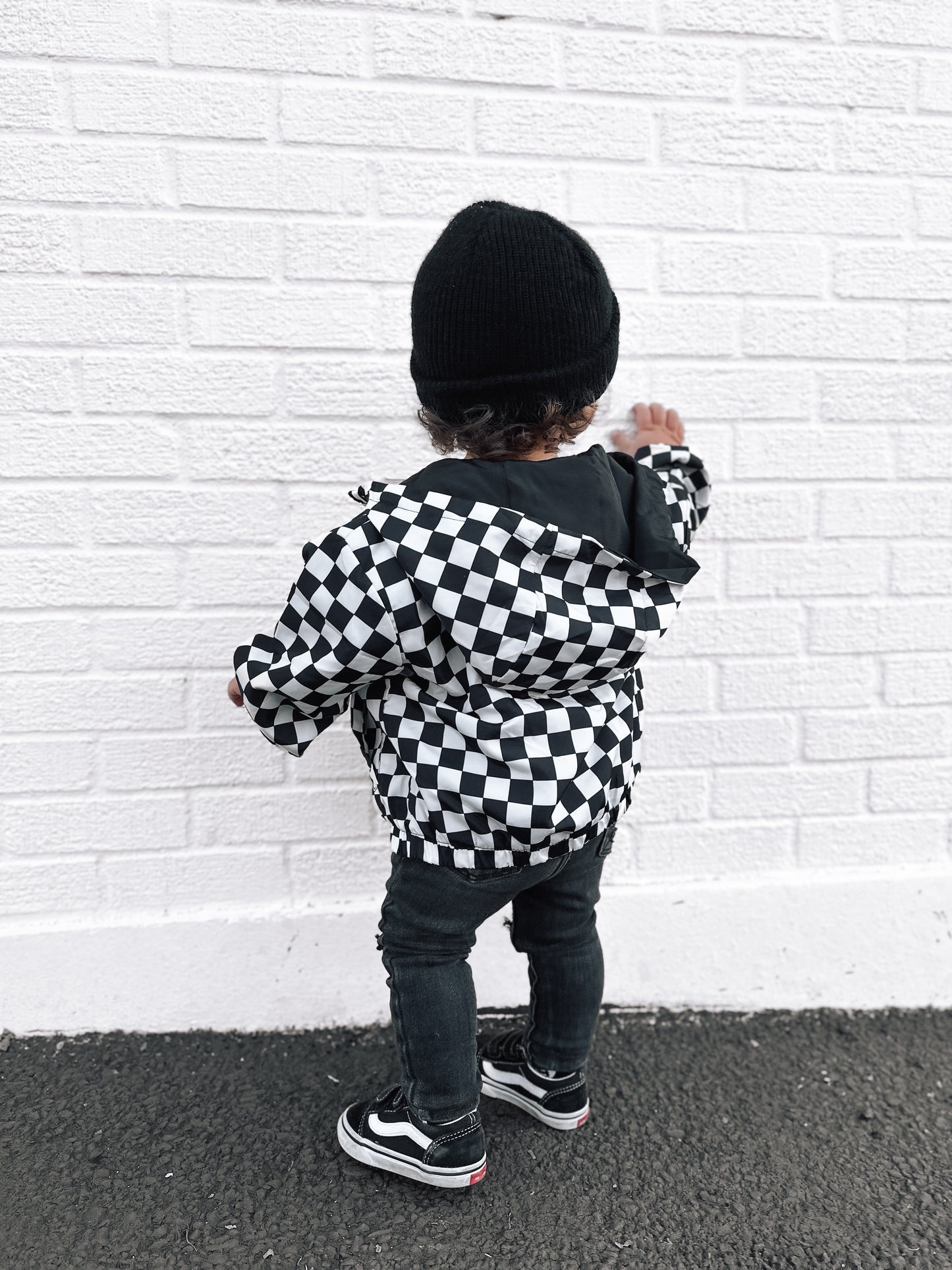 Checker Windbreaker