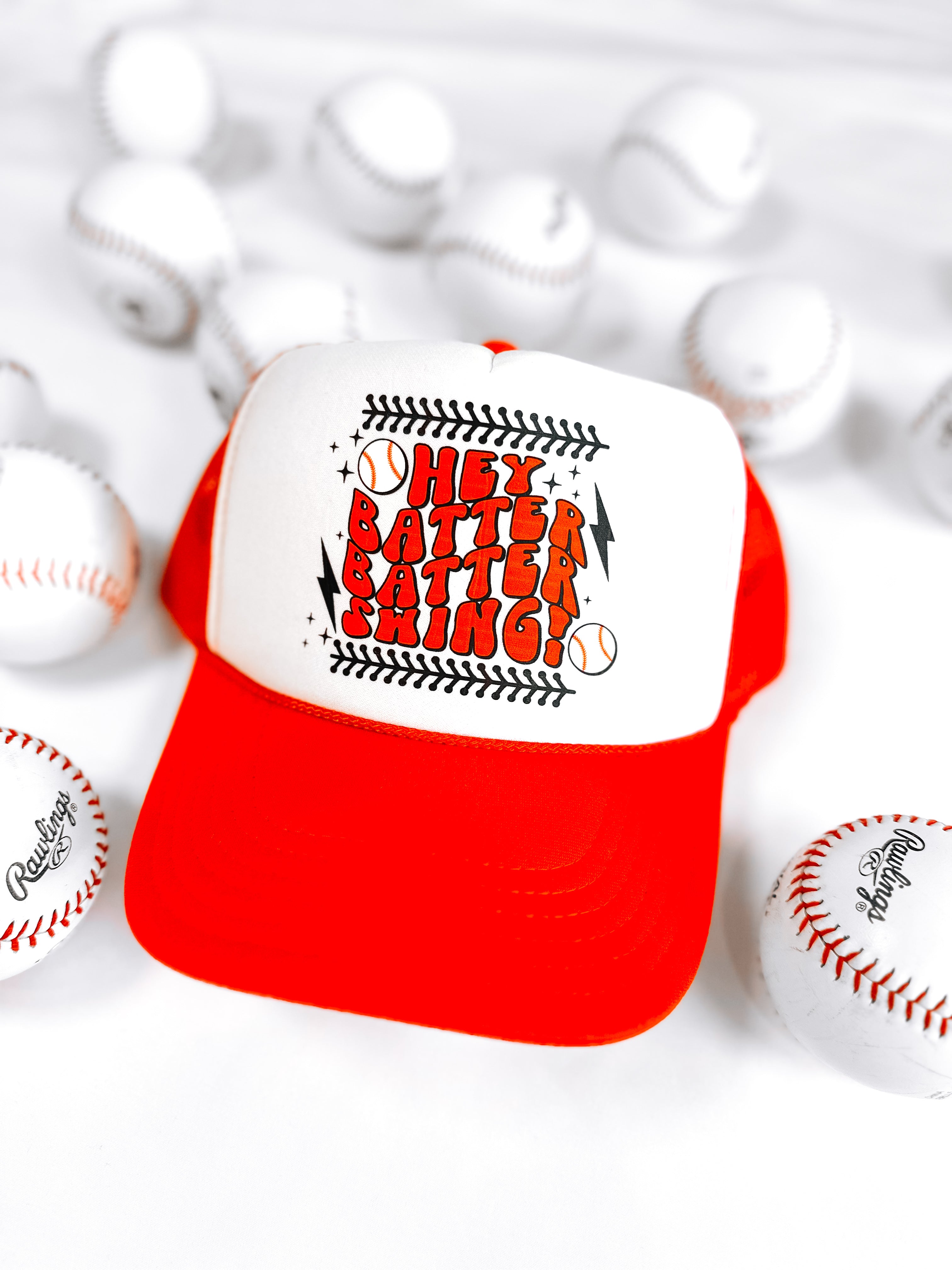 Hey Batter, Swing | Otto Trucker Hat - Adult