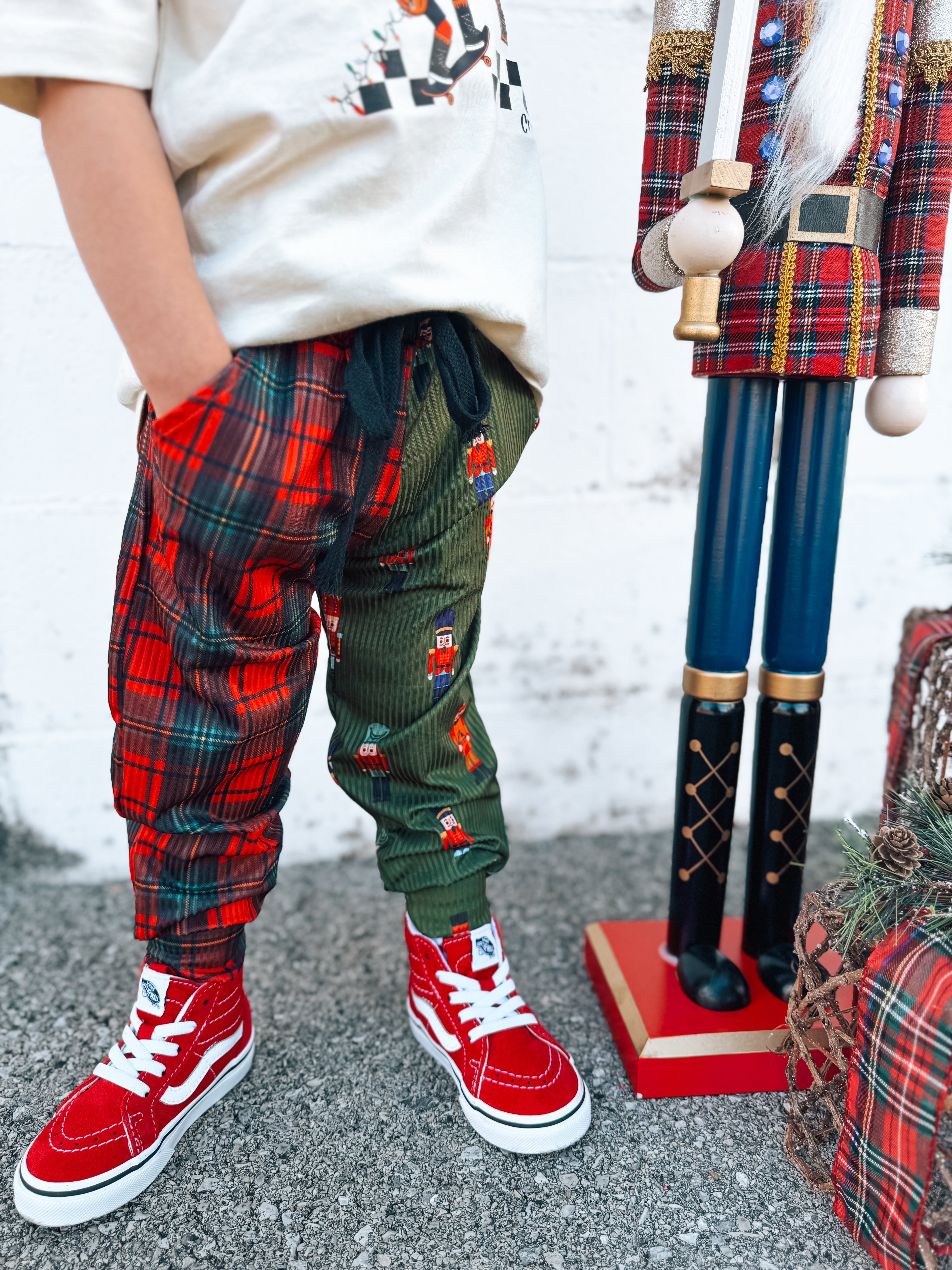 Nutcracker | Ribbed Mix-Match Jogger