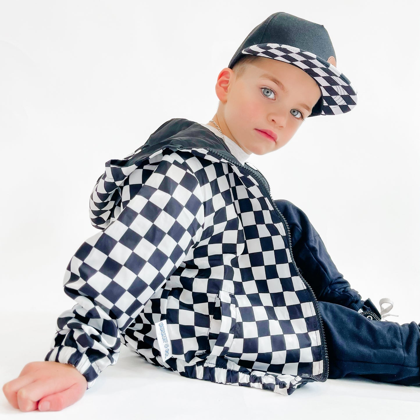 Checker Windbreaker