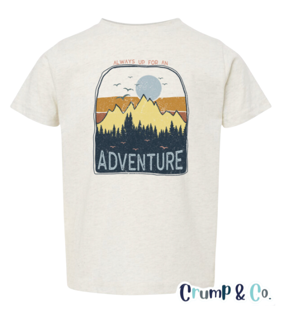 Always up for Adventure | Ivory Graphic T-shirt PREORDER