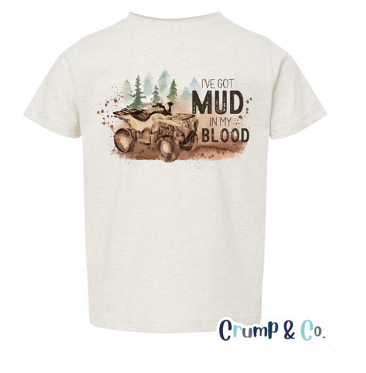 Mud in my Blood | Ivory Graphic T-shirt PREORDER