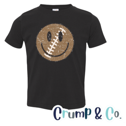All Smiles | Black Graphic T-Shirt