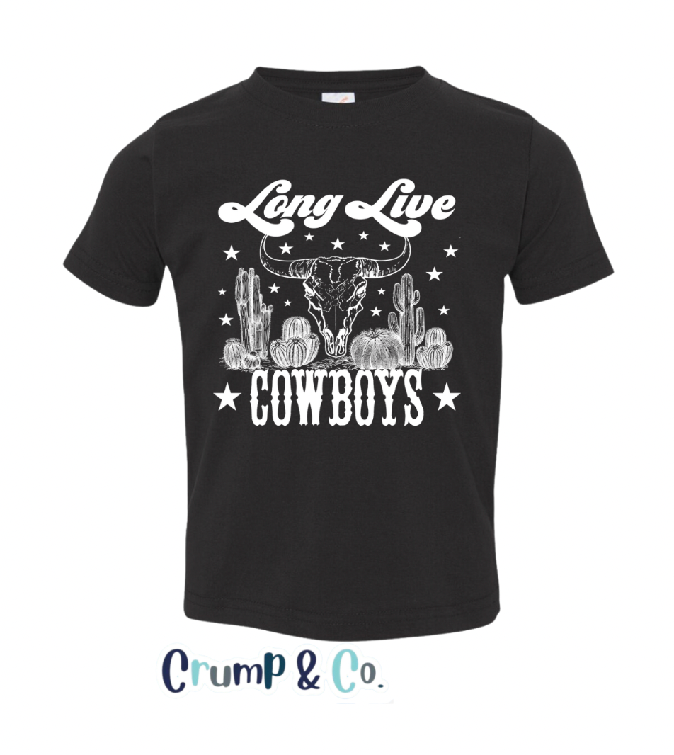 Long Live | Black Graphic T-Shirt