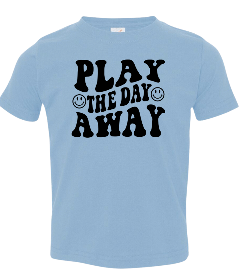 Play the Day Away | Carolina Blue Graphic T-shirt