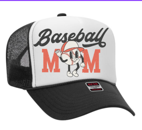 Baseball Mom | Mama Trucker Hat