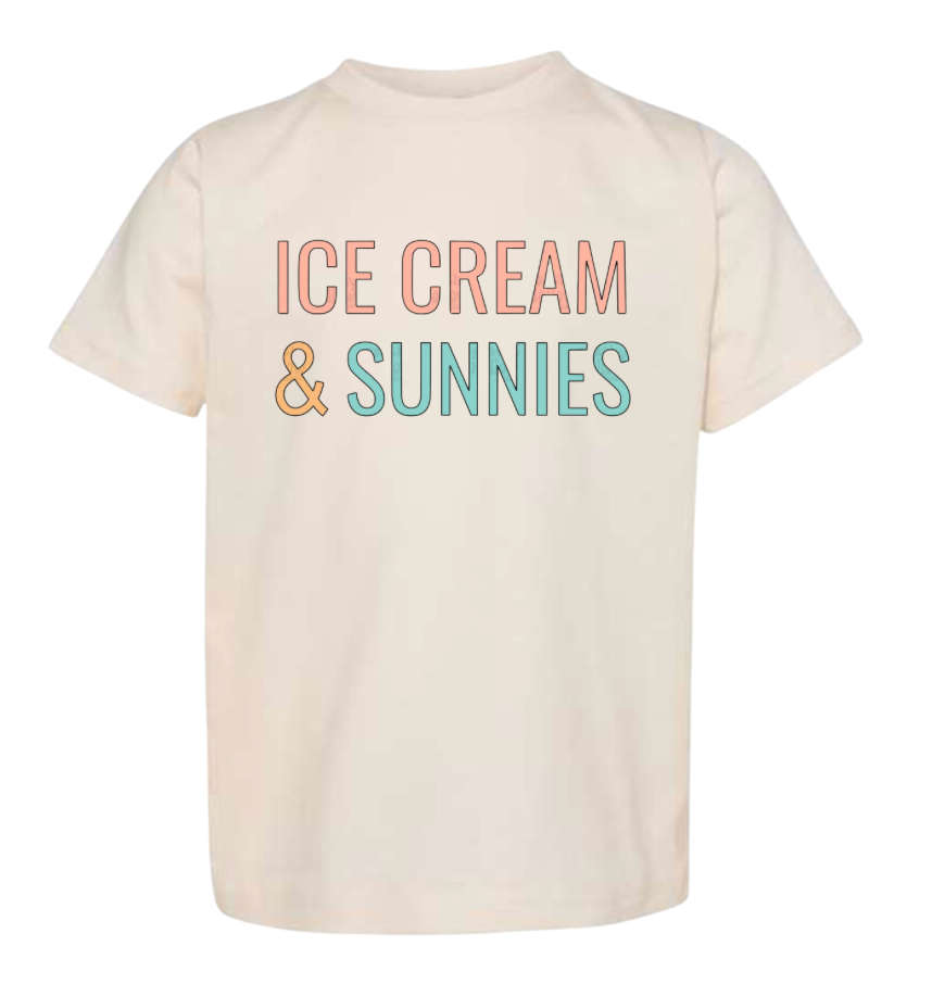 Sunnies| Oatmeal Graphic T-shirt