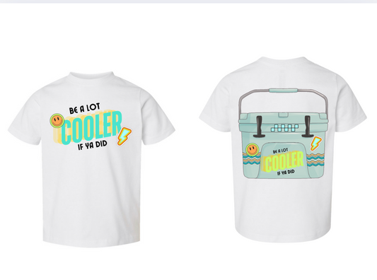 Cooler If You Did | White Graphic T-Shirt