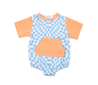 Lil' Sunshine | Short Sleeve Bubble Romper