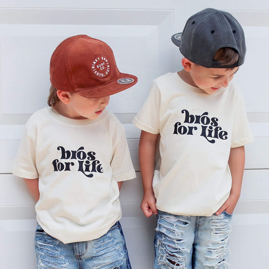 Bros for Life | Ivory Graphic T-shirt