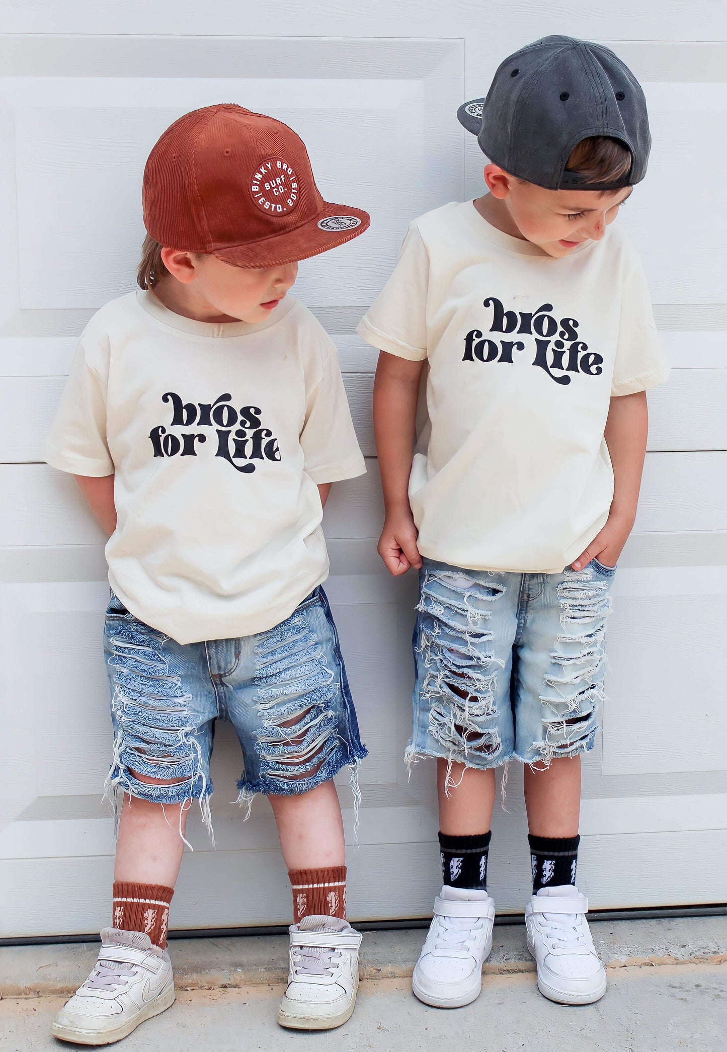 Bros for Life | Ivory Graphic T-shirt