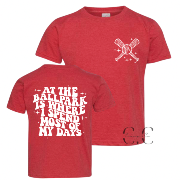 Most of My Days | Red Pocket Graphic T-shirt